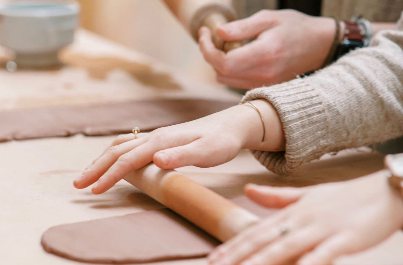 Live Clay Earring Creation