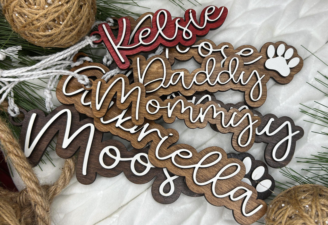 Stocking and Gift Tags