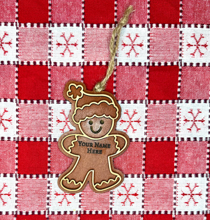 Custom Engraved Christmas Ornaments