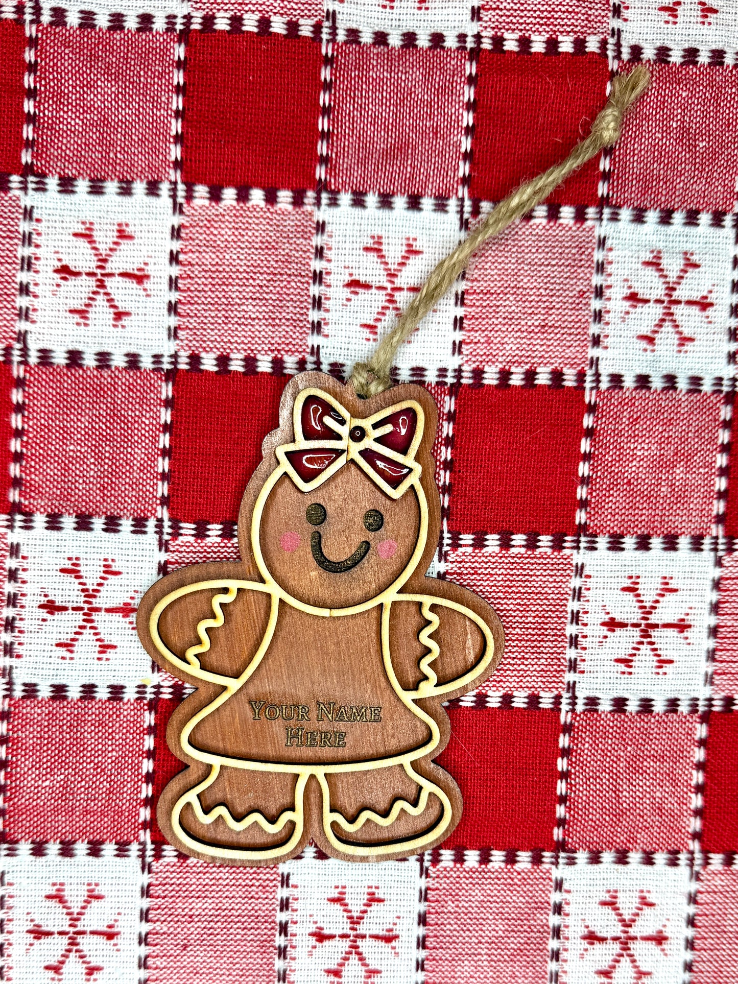 Custom Engraved Christmas Ornaments