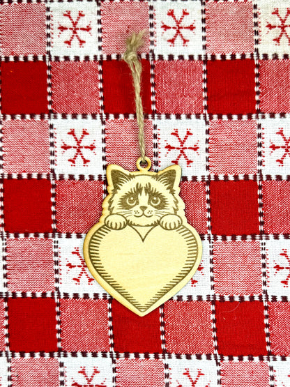 Custom Engraved Christmas Ornaments