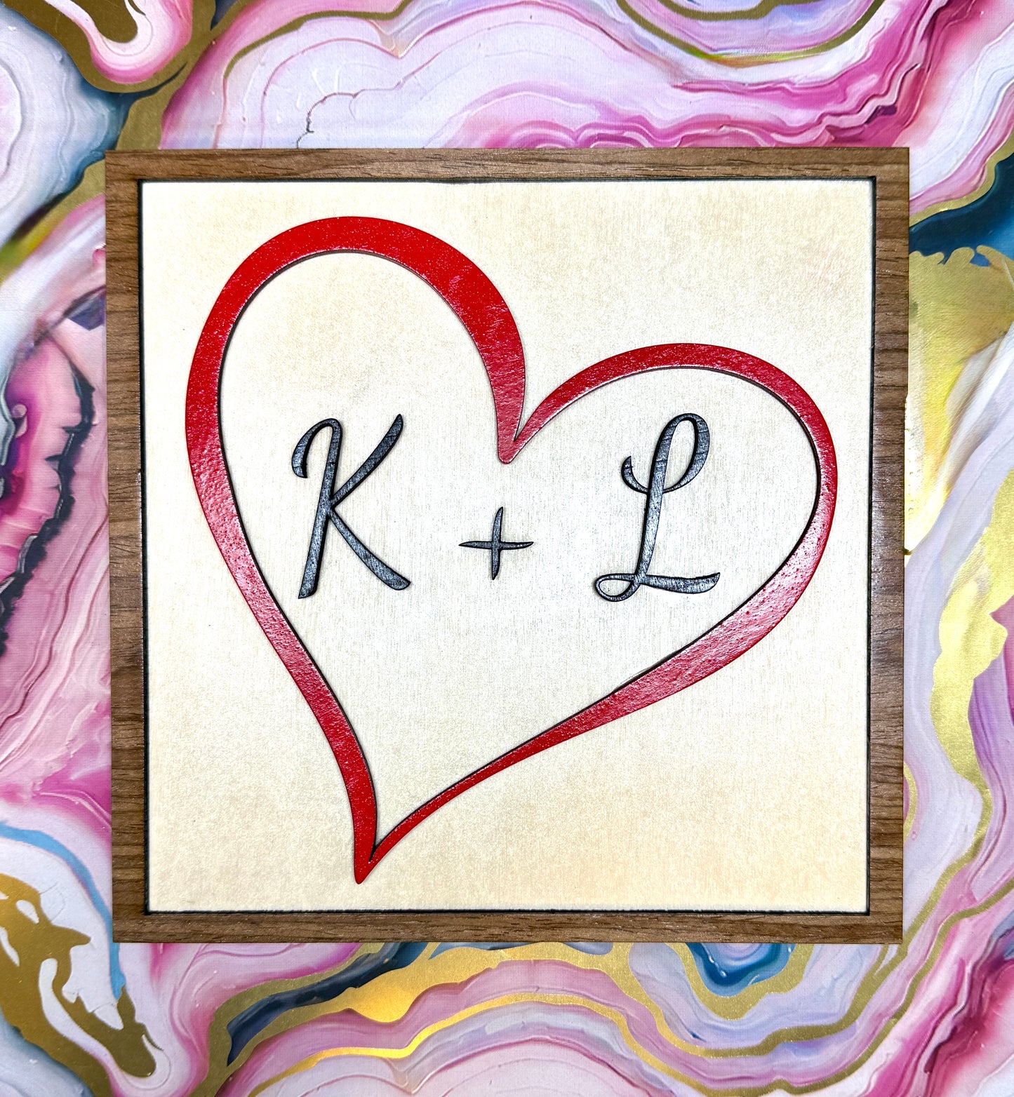 Valentines Day Initial’s Heart Sign