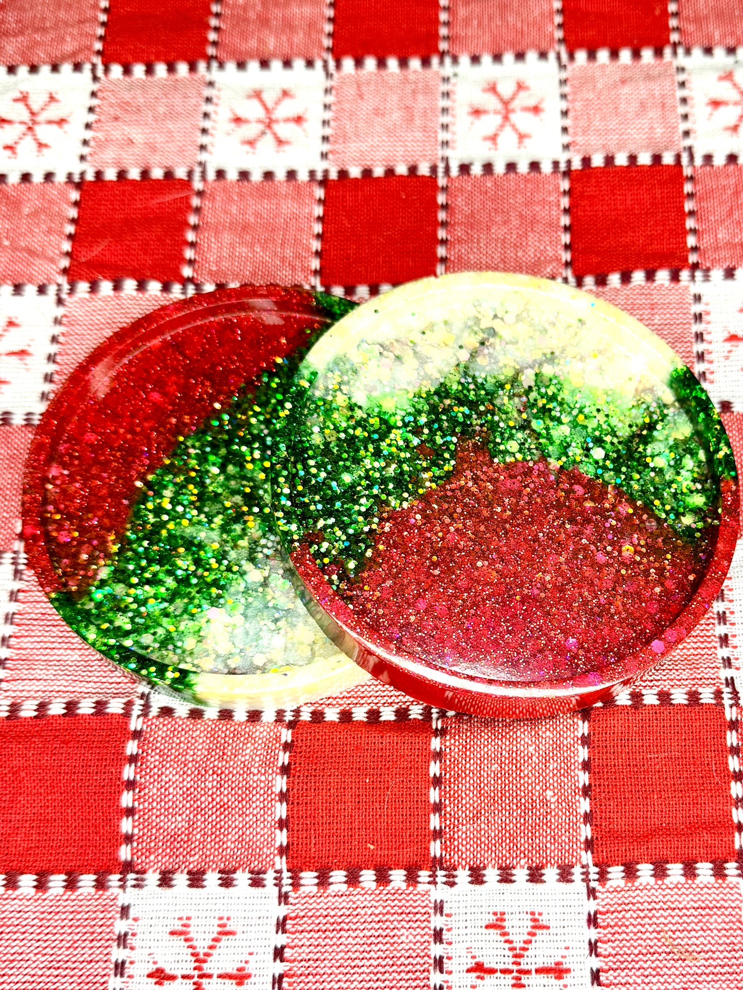 Resin Coasters Set of 2