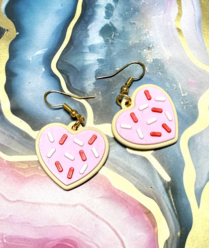 Valentines Day Heart Earrings