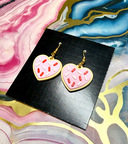 Valentines Day Heart Earrings