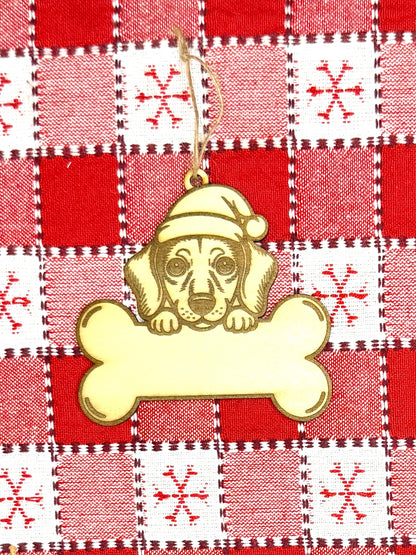 Custom Engraved Christmas Ornaments