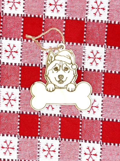 Custom Engraved Christmas Ornaments