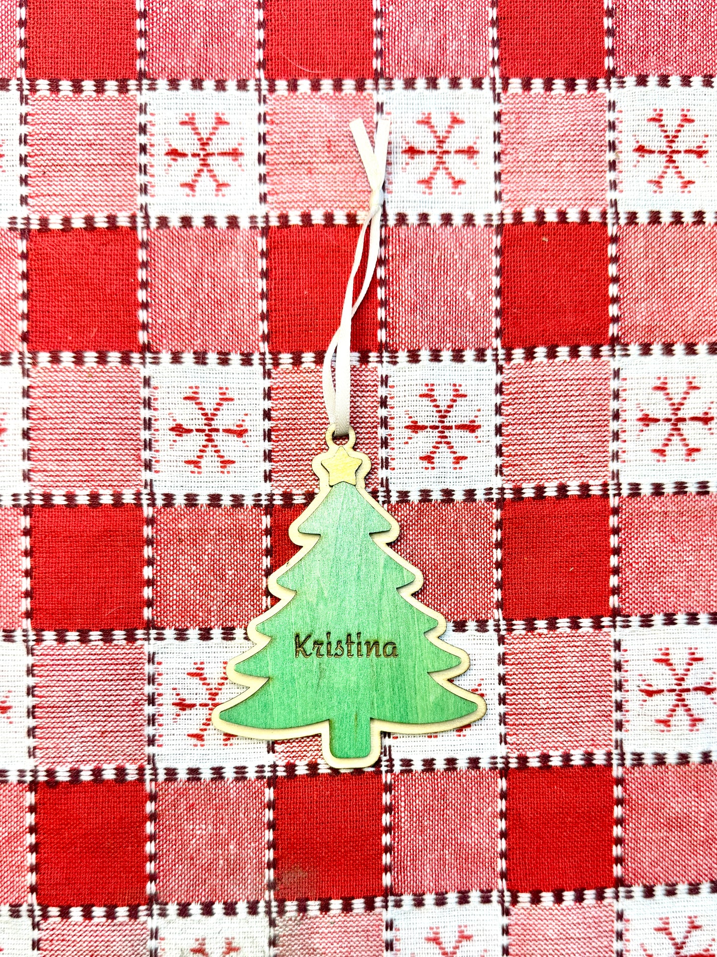 Custom Engraved Christmas Ornaments