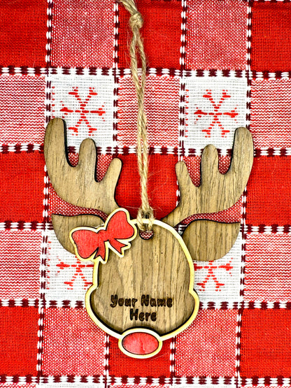 Custom Engraved Christmas Ornaments