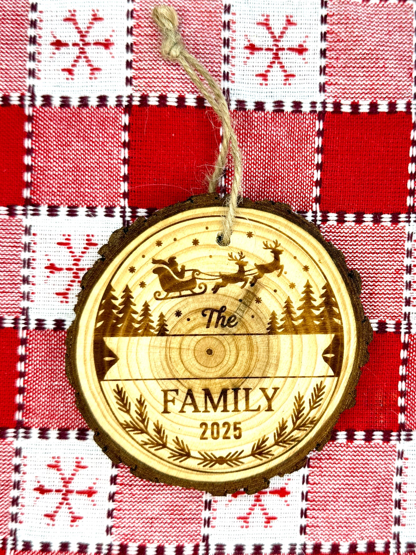 Custom Engraved Christmas Ornaments