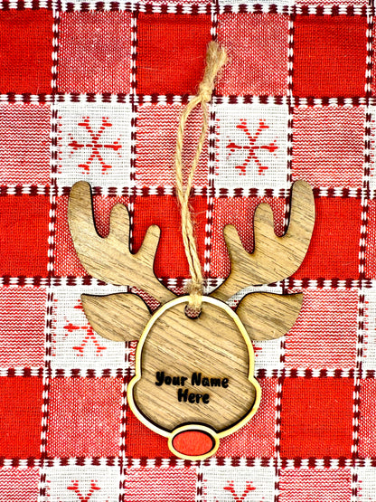 Custom Engraved Christmas Ornaments