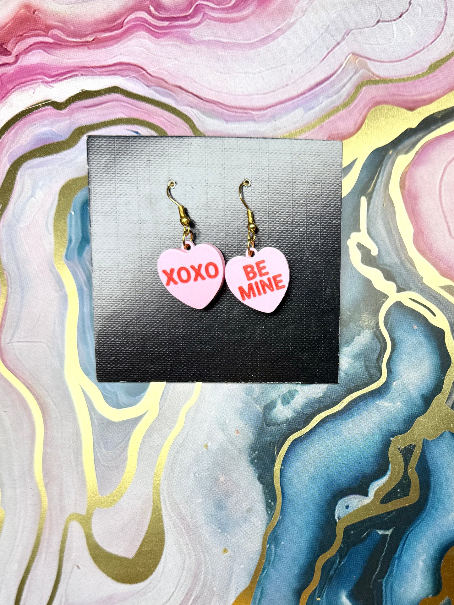Valentines Day Heart Earrings
