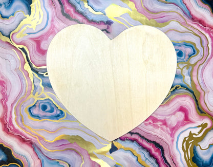 Custom Resin Valentine Heart