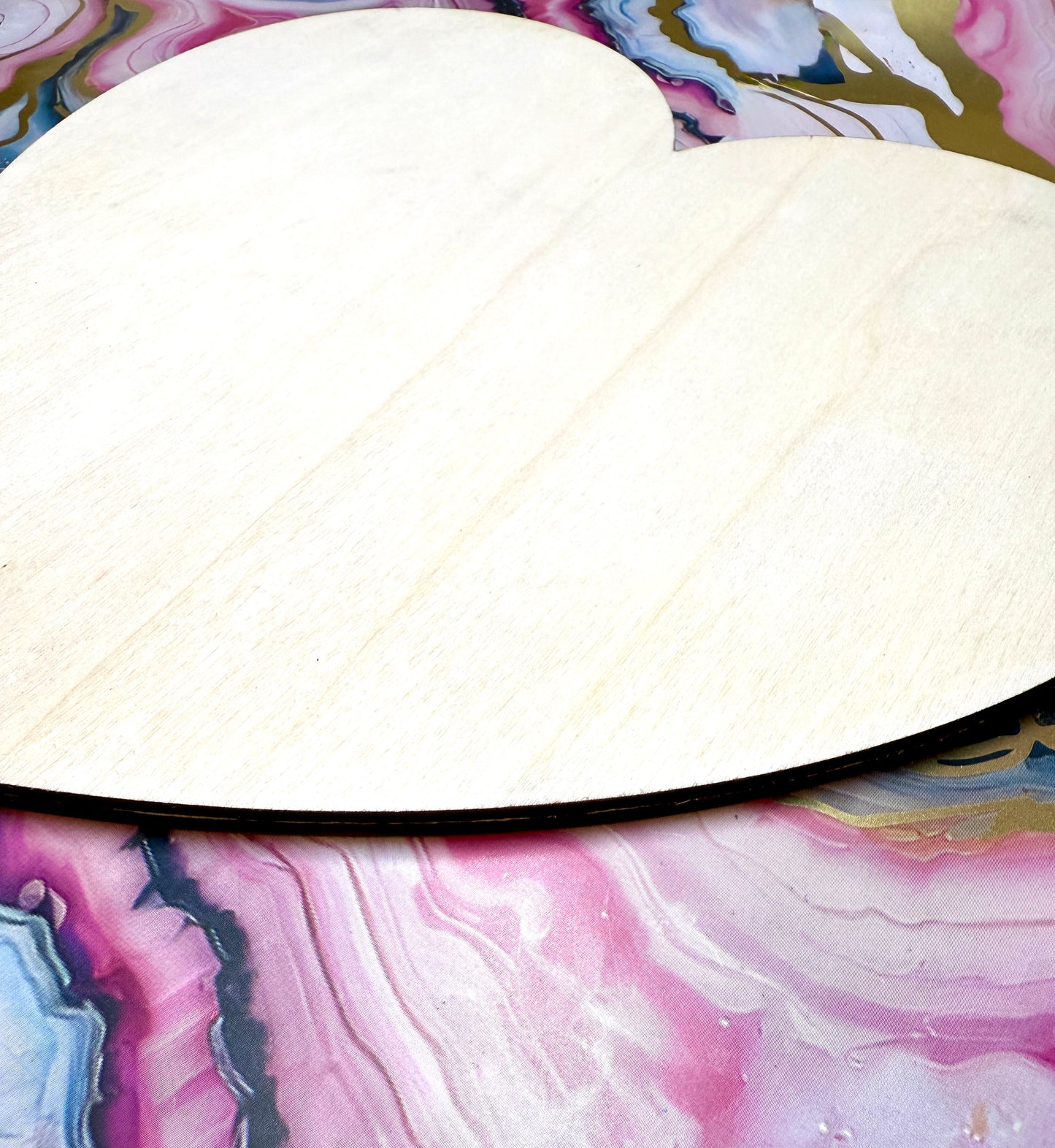 Custom Resin Valentine Heart