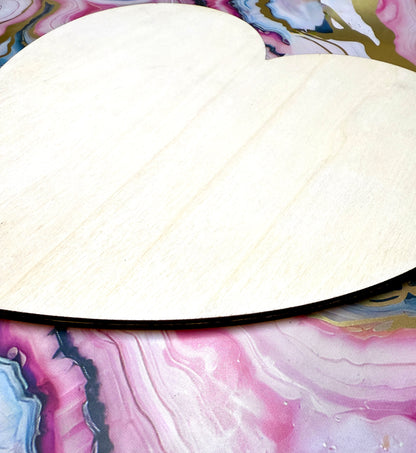 Custom Resin Valentine Heart