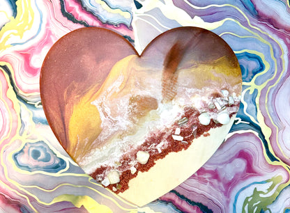 Custom Resin Valentine Heart
