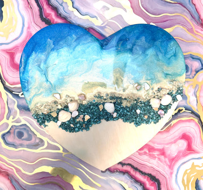 Custom Resin Valentine Heart