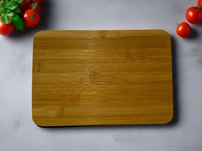 Personalized Bamboo Cutting Board – Custom Family Name & Year Established