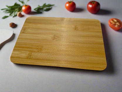 Personalized Bamboo Cutting Board – Custom Family Name & Year Established