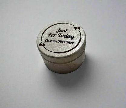 Custom Engraved Just For Today Wood Keepsake Box