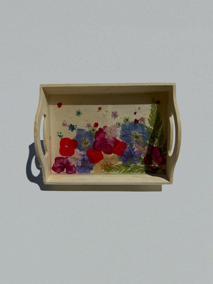 Resin Trinket Tray | Jewelry Dish, Key Bowl, or Catch-All | Custom Design, Flared or Square Style